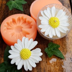 Silikon Kalıp  Üslemelik  Papatya Minik Mum Kalıbı  S6216 Silikon Kalıp  Üslemelik  Papatya Minik Mum Kalıbı  S6216