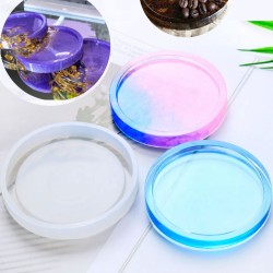 Epoksi Silikon Kalıp Bardak Altlığı Yuvarlak 11  CM Epoksi Silikon Kalıp Bardak Altlığı Yuvarlak 11  CM