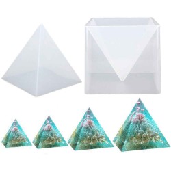 Epoksi Silikon Kalıp Üçgen Büyük Piramit 16 CM Epoksi Silikon Kalıp Üçgen Büyük Piramit 16 CM