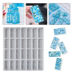 Epoksi Silikon Kalıp  Domino 28 li Kalıp Yerli Epoksi Silikon Kalıp  Domino 28 li Kalıp Yerli