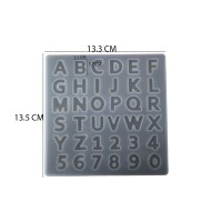 Epoksi Silikon Kalıp Büyük Harfler Kalıbı Küçük Boy 1.7 CM 36 lı Epoksi Silikon Kalıp Büyük Harfler Kalıbı Küçük Boy 1.7 CM 36 lı