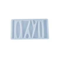 Epoksi Silikon Kalıp Toka Kalıbı 7 li Düzensiz Şekilli Epoksi Silikon Kalıp Toka Kalıbı 7 li Düzensiz Şekilli