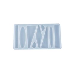 Epoksi Silikon Kalıp Toka Kalıbı 7 li Düzensiz Şekilli Epoksi Silikon Kalıp Toka Kalıbı 7 li Düzensiz Şekilli