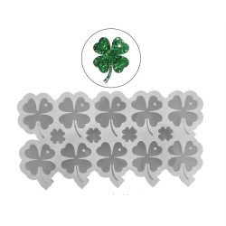 Epoksi Silikon Kalıp Yonca Kalıbı  10 Lu Epoksi Silikon Kalıp Yonca Kalıbı  10 Lu