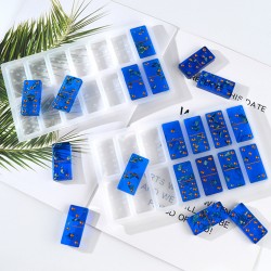 Epoksi Silikon Kalıp  Domino 28 li Kalıp Epoksi Silikon Kalıp  Domino 28 li Kalıp