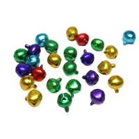 Metal Çıngırak Zil Karışık Renkli 1 CM (2000 Adet) Metal Çıngırak Zil Karışık Renkli 1 CM (2000 Adet)