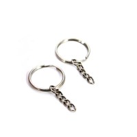 Anahtarlık Halkası Zincirli  4 CM (1000 Adet) Anahtarlık Halkası Zincirli  4 CM (1000 Adet)