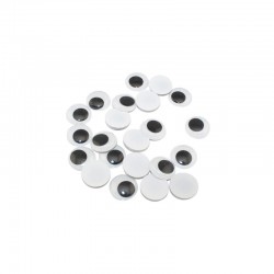 Oynar Plastik Göz Oyuncak Göz 15 MM (1000 Adet) Oynar Plastik Göz Oyuncak Göz 15 MM (1000 Adet)