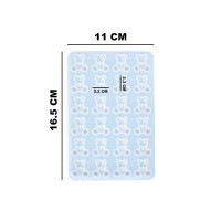 Kolye Ve Reçine Epoksi Kalıbı 24 Lü Haribo Minik Ayıcık Kalıbı Kolye Ve Reçine Epoksi Kalıbı 24 Lü Haribo Minik Ayıcık Kalıbı