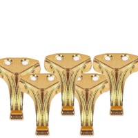 Metal Ayak Epoksi Tepsi Tesbih Kutusu Ve Aksesuar Ürünleri İçin Mini Ayak 10 lü  2,5 Cm