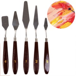 Palet Bıçakları Spatula Yağlı Akrilik Boya Sanatçı Seti Bıçağı Palet Bıçakları Spatula Yağlı Akrilik Boya Sanatçı Seti Bıçağı