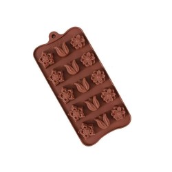 Silikon Kalıp  Çiçek Ve Lale   Kalıbı  15 li Silikon Kalıp  Çiçek Ve Lale   Kalıbı  15 li