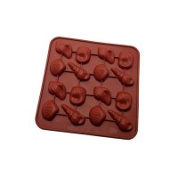 Silikon Kalıp Dolgulu Pasta Kek & Çikolata, Sabun Kalıbı 16 Lı Silikon Kalıp Dolgulu Pasta Kek & Çikolata, Sabun Kalıbı 16 Lı