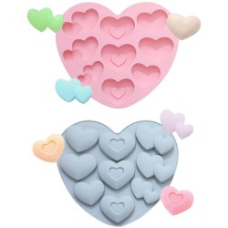 Silikon Kalıp Dolgulu Pasta Kek & Çikolata, Sabun Kalıbı 9 Lu Silikon Kalıp Dolgulu Pasta Kek & Çikolata, Sabun Kalıbı 9 Lu