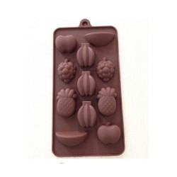 Silikon Kalıp Farklı  Meyve Modeli   Kalıbı  11 li Silikon Kalıp Farklı  Meyve Modeli   Kalıbı  11 li