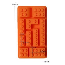 Silikon Kalıp Lego 10 Lu Silikon Kalıp Lego 10 Lu