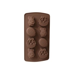 Silikon Kalıp  Tavşan Yumurta Hediye kutusu   Kalıbı  8 li