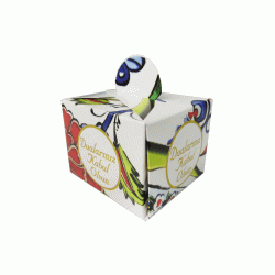 Lokumluk Karton Mevlüt Duanız Kabul Olsun Yazılı (25 Adet)	