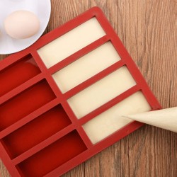 Silikon Kalıp Dubai Çikolata Bar ve Dikdörtgen Kalıbı 8 Li Silikon Kalıp Dubai Çikolata Bar ve Dikdörtgen Kalıbı 8 Li