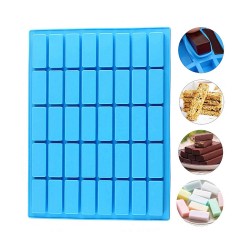 Silikon Kek Kalıp Çikolata Dikdörtgen Buz ve Bar Sabun Kalıbı 40 Lı