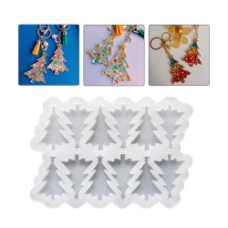 Epoksi Silikon Kalıp Çoklu Yılbaşı Çam Ağacı Kalıbı 12 Li Epoksi Silikon Kalıp Çoklu Yılbaşı Çam Ağacı Kalıbı 12 Li