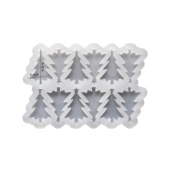 Epoksi Silikon Kalıp Çoklu Yılbaşı Çam Ağacı Kalıbı 12 Li Epoksi Silikon Kalıp Çoklu Yılbaşı Çam Ağacı Kalıbı 12 Li