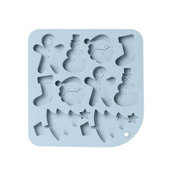 Silikon Kek Kalıp Çikolata Yılbaşı Figürleri Kalıbı Şeker Hamuru Taş Tozu Kalıbı 10 Lu Silikon Kek Kalıp Çikolata Yılbaşı Figürleri Kalıbı Şeker Hamuru Taş Tozu Kalıbı 10 Lu