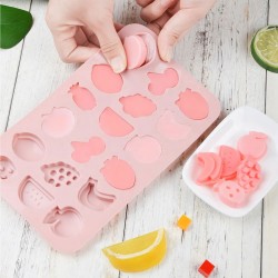 Silikon Kek Kalıp Çikolata Tropikal Meyve Kalıbı Jelibon Şeker Hamuru Taş Tozu Kalıbı Silikon Kek Kalıp Çikolata Tropikal Meyve Kalıbı Jelibon Şeker Hamuru Taş Tozu Kalıbı