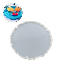 Epoksi Silikon Kalıp YERLİ ÜRETİM Güneş Tırtıklı Tepsi Kalıbı 40 CM Epoksi Silikon Kalıp YERLİ ÜRETİM Güneş Tırtıklı Tepsi Kalıbı 40 CM