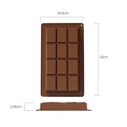 Silikon Kalıp Dubai Çikolata Bar ve Kek Büyük Boy Derin Tablet Dubai Çikolatası Kalıbı Silikon Kalıp Dubai Çikolata Bar ve Kek Büyük Boy Derin Tablet Dubai Çikolatası Kalıbı