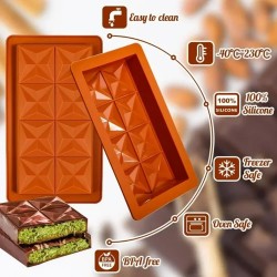 Silikon Kalıp Dubai Çikolata ve Kek Yıldız Desenli Büyük Tablet Dubai Çikolatası Kalıbı Silikon Kalıp Dubai Çikolata ve Kek Yıldız Desenli Büyük Tablet Dubai Çikolatası Kalıbı