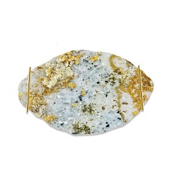 Epoksi Silikon Kalıp YERLİ Oval Dalgalı Nişan ve Söz Tepsi Kalıbı 29X19 CM Epoksi Silikon Kalıp YERLİ Oval Dalgalı Nişan ve Söz Tepsi Kalıbı 29X19 CM