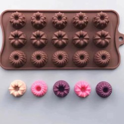 Silikon Kek Kalıp Minik Donut Kalıbı Şeker Hamuru Jelibon Silikon Kalıbı Silikon Kek Kalıp Minik Donut Kalıbı Şeker Hamuru Jelibon Silikon Kalıbı