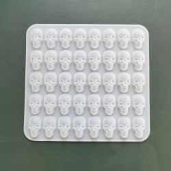 Epoksi Silikon Kalıp Anahtarlık Kuru Kafa Kafatası Kolye Küpe Kalıbı 40 Lı Epoksi Silikon Kalıp Anahtarlık Kuru Kafa Kafatası Kolye Küpe Kalıbı 40 Lı