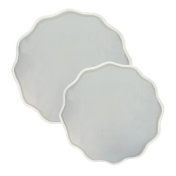 Epoksi Silikon Kalıp YERLİ Dalgalı Nişan ve Söz Tepsi Seti Kalıbı 2 Li Epoksi Silikon Kalıp YERLİ Dalgalı Nişan ve Söz Tepsi Seti Kalıbı 2 Li