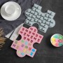 Silikon Kek Kalıp Çikolata Puzzle Şekilli Minik Puzzele Kalıbı Şeker Hamuru Jelibon Kalıbı Silikon Kek Kalıp Çikolata Puzzle Şekilli Minik Puzzele Kalıbı Şeker Hamuru Jelibon Kalıbı