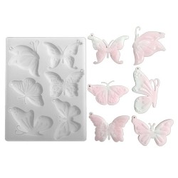 Epoksi Reçine Silikon Kalıp Çoklu Kelebek Figürleri Anahtarlık Kolye Kalıbı Epoksi Reçine Silikon Kalıp Çoklu Kelebek Figürleri Anahtarlık Kolye Kalıbı