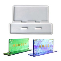 Epoksi Reçine Silikon Kalıp Resimlik Fotoğraflık Çerçeve İsimlik Standı Kalıbı Epoksi Reçine Silikon Kalıp Resimlik Fotoğraflık Çerçeve İsimlik Standı Kalıbı