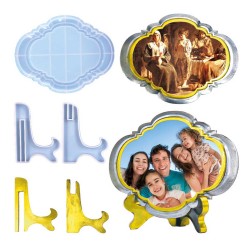 Epoksi Reçine Silikon Kalıp Ayaklı Resimlik Fotoğraflık Çerçeve Fotoğraf Standı Kalıbı Epoksi Reçine Silikon Kalıp Ayaklı Resimlik Fotoğraflık Çerçeve Fotoğraf Standı Kalıbı