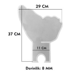 Epoksi Silikon Kalıp Kuran-ı Kerim Kelebek Model Çift Rahle Kalıbı Epoksi Silikon Kalıp Kuran-ı Kerim Kelebek Model Çift Rahle Kalıbı