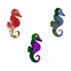 Epoksi Silikon Kalıp Çoklu Deniz Atı Delikli Kolye Anahtarlık Küpe Kalıbı 16 Lı Epoksi Silikon Kalıp Çoklu Deniz Atı Delikli Kolye Anahtarlık Küpe Kalıbı 16 Lı