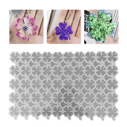 Epoksi Silikon Kalıp Yonca Anahtarlık Kolye Kalıbı 50 Li Epoksi Silikon Kalıp Yonca Anahtarlık Kolye Kalıbı 50 Li