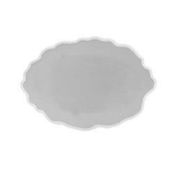 Epoksi Silikon Kalıp YERLİ Nişan ve Söz Tepsi Kalıbı Oval Düzensiz Dalgalı 20X30 CM Epoksi Silikon Kalıp YERLİ Nişan ve Söz Tepsi Kalıbı Oval Düzensiz Dalgalı 20X30 CM