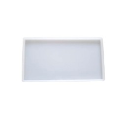 Epoksi Silikon Kalıp  Tepsi Kalıbı YERLİ Dikdörtgen 15x26 CM