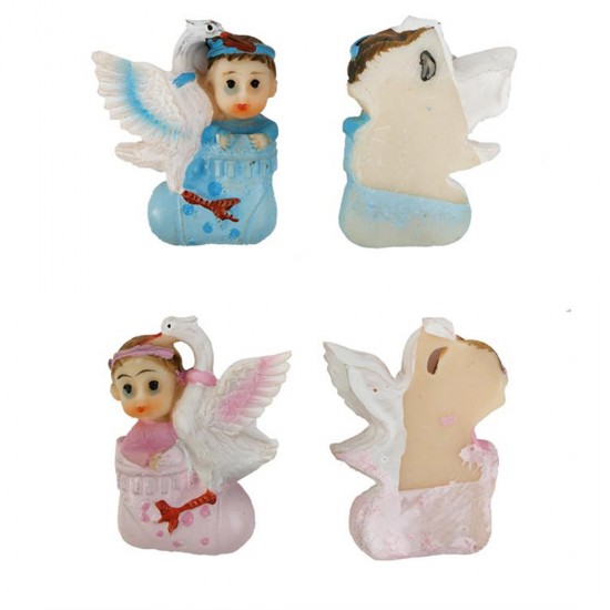 Bebek Şekeri Biblosu Patik İçinde Leylekli Magnet (50 Adet) Bebek Şekeri Biblosu Patik İçinde Leylekli Magnet (50 Adet)