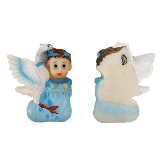 Bebek Şekeri Biblosu Patik İçinde Leylekli Magnet (50 Adet) Bebek Şekeri Biblosu Patik İçinde Leylekli Magnet (50 Adet)