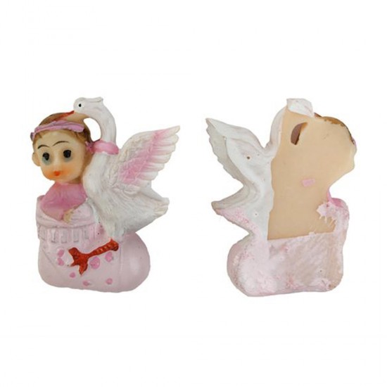 Bebek Şekeri Biblosu Patik İçinde Leylekli Magnet (50 Adet) Bebek Şekeri Biblosu Patik İçinde Leylekli Magnet (50 Adet)