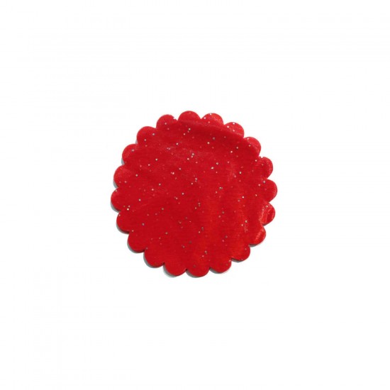 Taşlı Organze Hazır Kesilmiş Tül 18 Cm (100 Adet) Taşlı Organze Hazır Kesilmiş Tül 18 Cm (100 Adet)