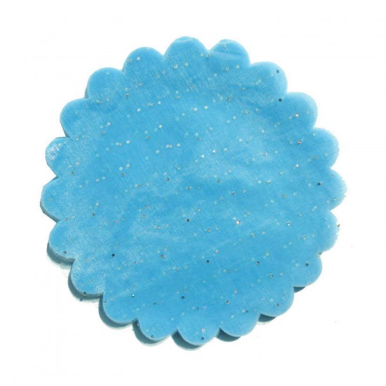 Taşlı Organze Hazır Kesilmiş Tül 18 Cm (100 Adet) Taşlı Organze Hazır Kesilmiş Tül 18 Cm (100 Adet)