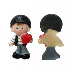 Bebek Şekeri Biblosu Kalpli Ve Çiçekli (20 Adet) Bebek Şekeri Biblosu Kalpli Ve Çiçekli (20 Adet)